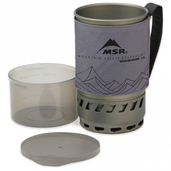 MSR - WindBurner Personal Accessory Pot - Topf Gr 1 l grau von MSR