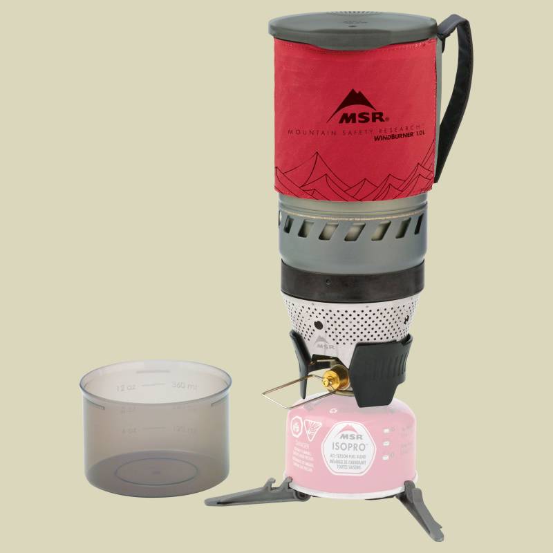 WindBurner 1.0L Personal Stove System rot - red von MSR