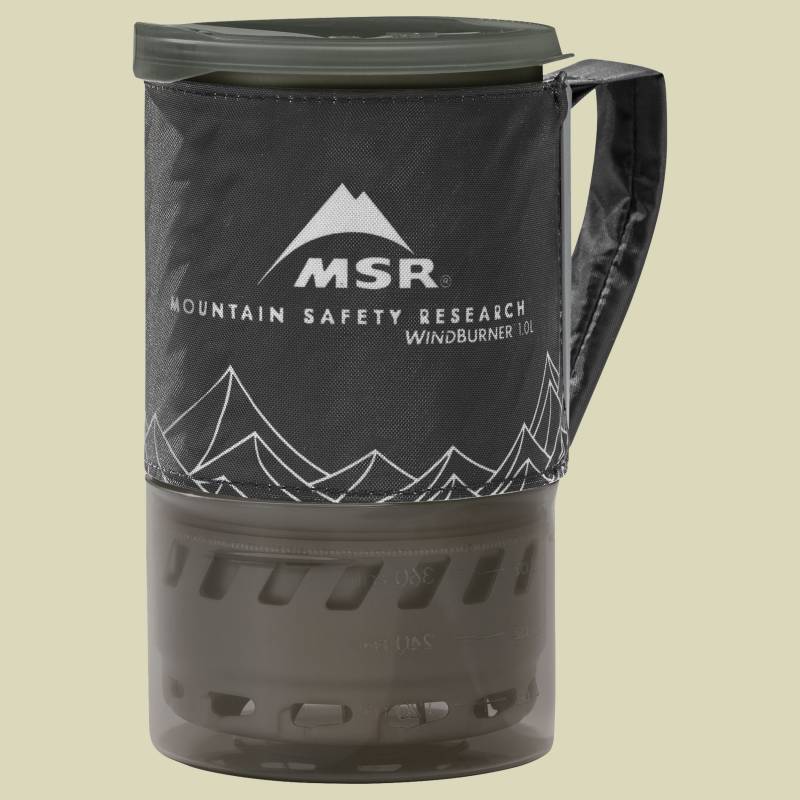 WindBurner 1.0L Personal Stove System schwarz - black von MSR