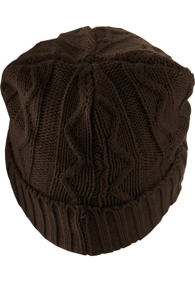 MSTRDS Beanie MSTRDS Unisex Beanie Cable Flap (1-St) von MSTRDS