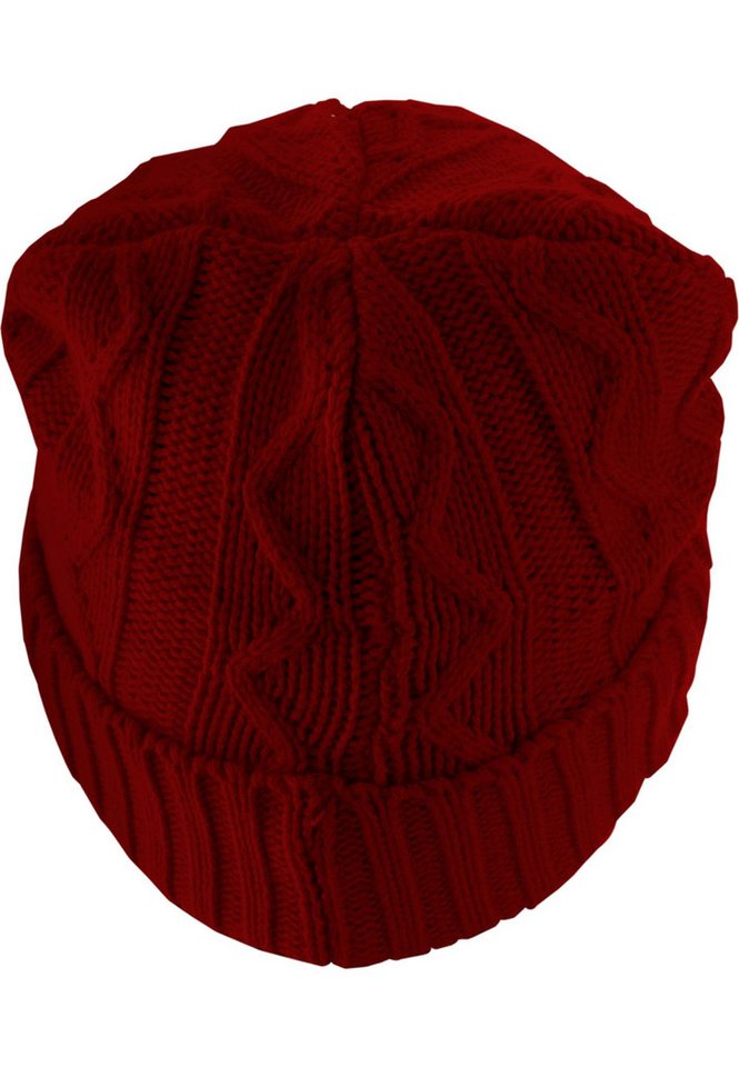 MSTRDS Beanie MSTRDS Unisex Beanie Cable Flap (1-St) von MSTRDS