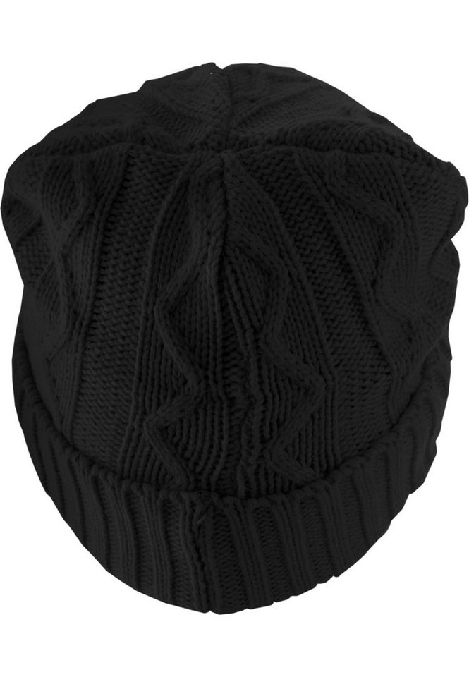 MSTRDS Beanie MSTRDS Unisex Beanie Cable Flap (1-St) von MSTRDS
