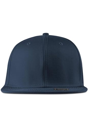 MSTRDS Herren MoneyClip Snapback Baseball Cap, Blau (Dark Navy 5099), One Size von MSTRDS