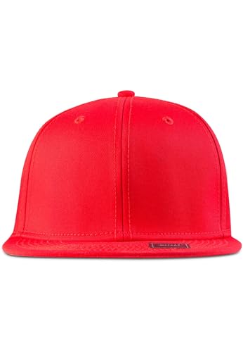 MSTRDS Herren MoneyClip Snapback Baseball Cap, Rot (red 5102), One Size von MSTRDS