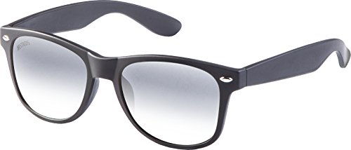 MSTRDS Likoma Mirror Unisex Sonnenbrille Für Damen und Herren mit verspiegelten Gläsern, black/silver von MSTRDS