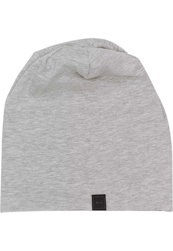 MSTRDS Unisex Erwachsene Jersey Beanie Strickmütze, Grau (Heath. Grey 1138,4563), One Size (S/M) von Urban Classics