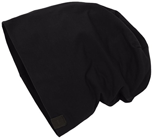 MSTRDS Unisex Erwachsene Jersey Beanie Strickmütze, Schwarz (Black 1137,4559), One Size (S/M) von Urban Classics