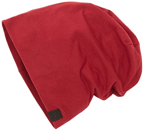 MSTRDS Unisex Erwachsene Jersey Beanie Strickmütze, Braun (Maroon 1137,4564), One Size (S/M) von MSTRDS