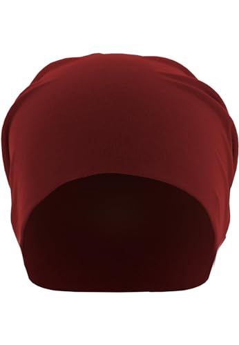 MSTRDS Unisex Strickmützen Jersey Beanie, Rot ( 3931), One Size (one size) von Urban Classics