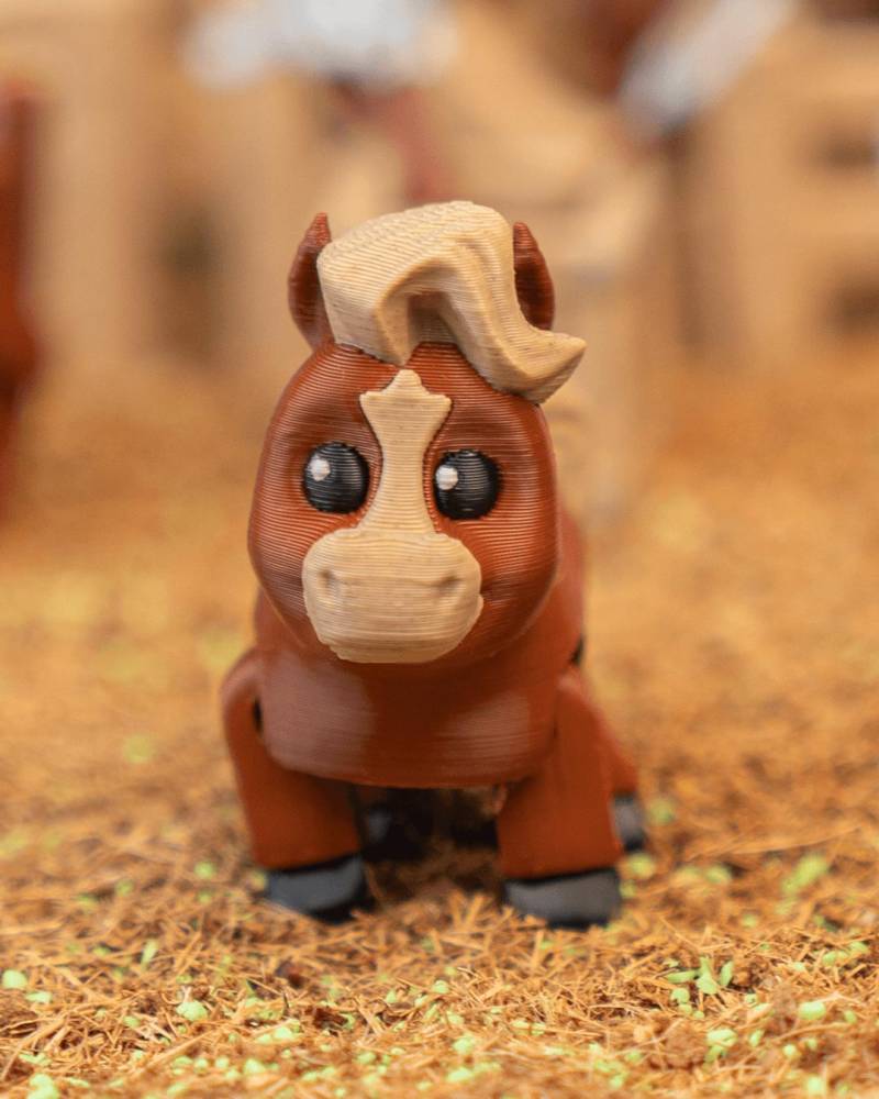 Max, Das Pferd, Bewegliche Pferd Schlüsselanhänger von MSToys4You