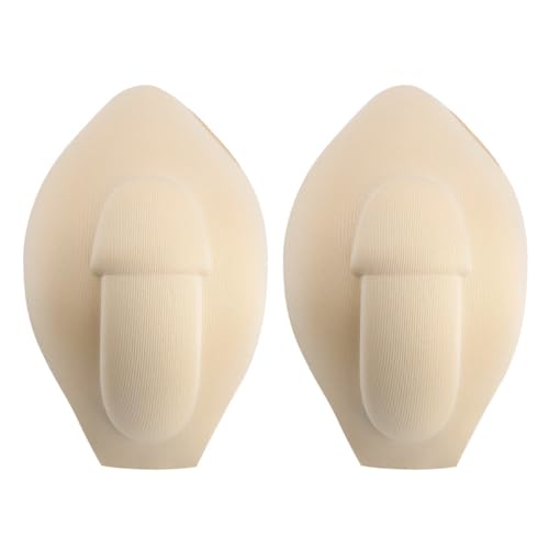 MSemis 2 Pcs Männer Schaum Pouch Pad Atmungsaktiv Penis Bulge Pouch Polster Vergrößern Front Pad für Briefs Unterwäsche Nackt C 2Pcs von MSemis
