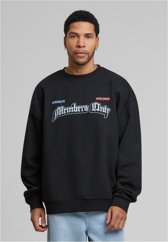 MT Upscale Rundhalspullover Only Members Oversize Crewneck von MT Upscale