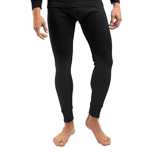 MT Herren Ski- und Thermounterhose Winter Unterhose - Schwarz XL von MT