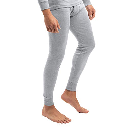 MT Herren Ski- und Thermounterhose Thermo Light Lange warme Unterwäsche - Hellgrau XXL von MT