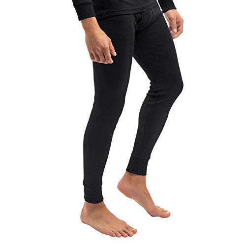 MT Herren Ski- und Thermounterhose Thermo Light Lange warme Unterwäsche - Schwarz XL von MT