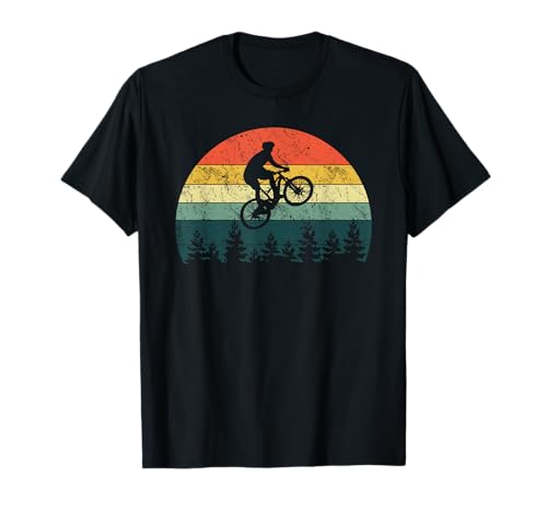 Vintage Retro Bike Women Fahrrad Spruch Mountainbike T-Shirt von MTB Mann Downhill Lustig Bike Geschenk Biker