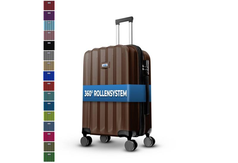 MTB Koffer Reisekoffer Rollkoffer Hartschalen Handgepäck ABS Dehnungsfuge, Handgepäck - Mittlerer Koffer- Großer Koffer von MTB