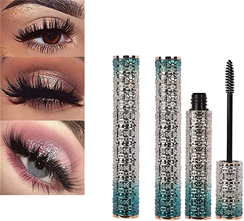 3pcs Pearl Jade Mascara Waterproof Long Curling Mascara Non Smudging Mascara Slimming Thick Styling Mascara Fall Winter Makeup Mascara Suitable for Women's Makeup von MTDBAOD