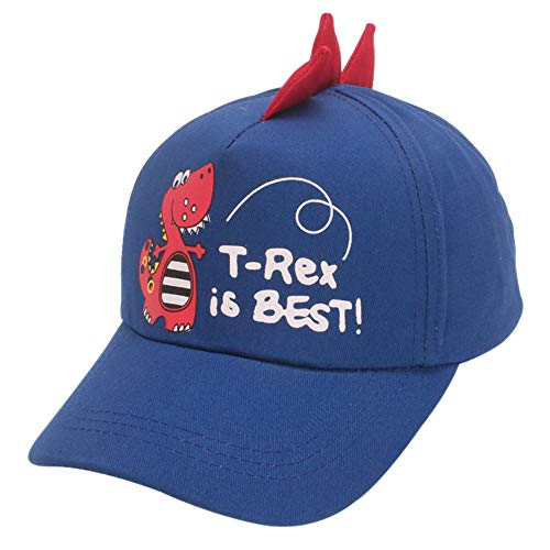 MTFS Kind Hip-Hop Cap Baseball Hut Truckers Hat Dinosaurier Kappe (Blau) von MTFS