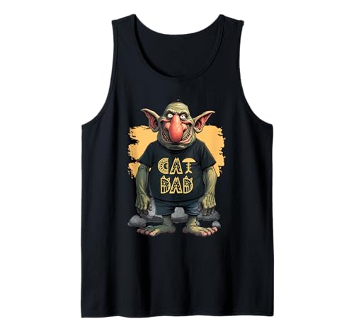 Lustiges Katzen-Trol-Design für Männer, die Katzen lieben Tank Top Lustiges Katzen-Trol-Design für Männer, die Katzen lieben Tank Top von MTJ-Mushrooms Cat Owner Dad Design