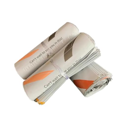 MTKSFDC Versandtaschen Kleidung 50 Stück abbaubare Kuriertaschen mit 14 Drähten, selbstversiegelndes Material, Umschlagbeutel, Selbstklebende Siegelbeutel, Postversand-Druckbeutel von MTKSFDC