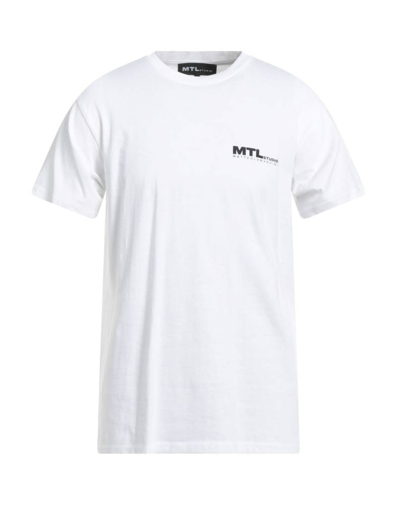 MTLSTUDIO MATTEOLAMANDINI T-shirts Herren Weiß von MTLSTUDIO MATTEOLAMANDINI