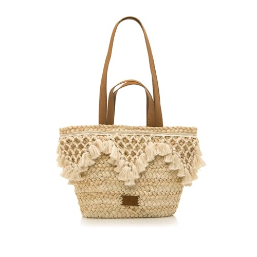 MTNG Bolsos Mujer Bolsos MOMI Mujer | Bolsos Casual | sin cierre-abiertos | 56680 | beige, beige, Einheitsgröße von MTNG