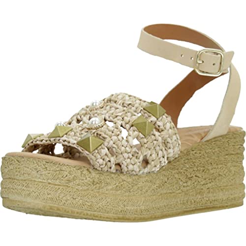 MTNG Damen 50214 Sandale, beige, 38 EU von MTNG