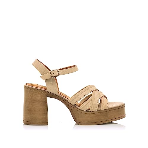 MTNG Damen 50566 Sandale, beige, 38 EU von MTNG