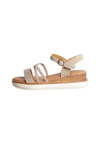 MTNG Damen 54477 Sandal, Platin, 37 EU von MTNG