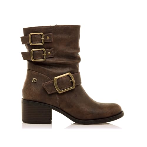 MTNG Flache Stiefeletten Damen PERSEA H 54664 | 60997 | Cuero 252 von MTNG