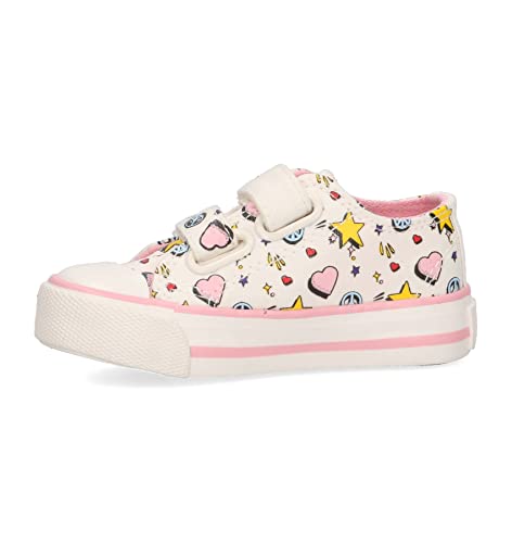 MTNG Zapato Kids 48499 C52565 Canver + Print Blanco 21 Sneaker, weiß, EU von MTNG