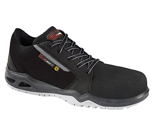 MTS MESD Sicherheits-Halbschuh Arbeitsschuh Curtis S3 Flex ESD, Weite 11 (45) von MTS