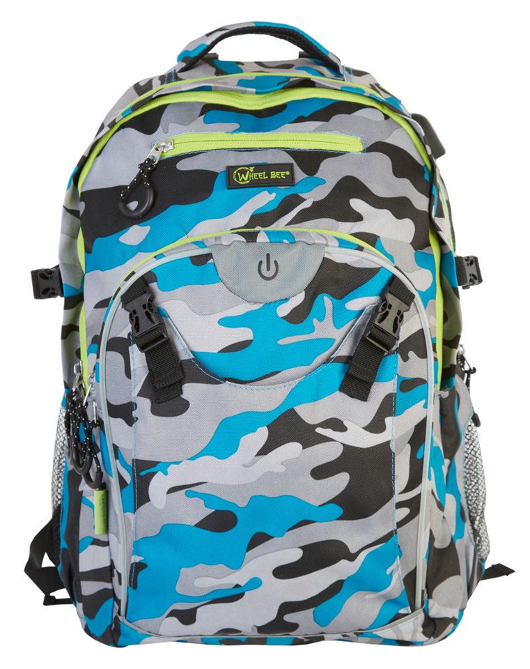 MTS Rucksack Rucksack Generation Z Camouflage blue von MTS
