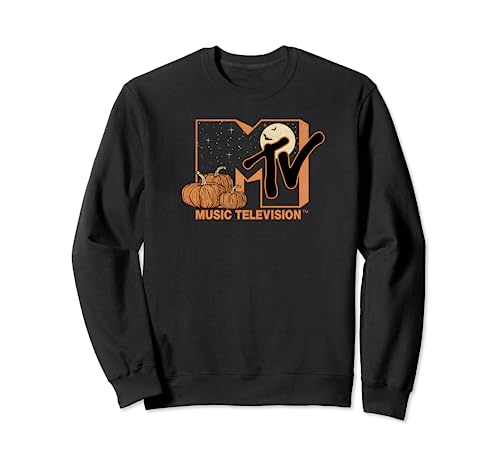 MTV Halloween Pumpkin Patch Logo Sweatshirt von MTV