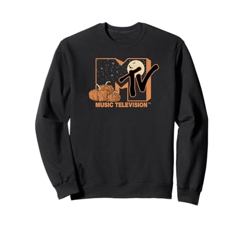 MTV Halloween Pumpkin Patch Logo Sweatshirt von MTV