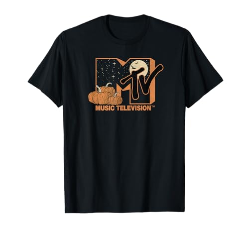 MTV Halloween Pumpkin Patch Logo T-Shirt von MTV