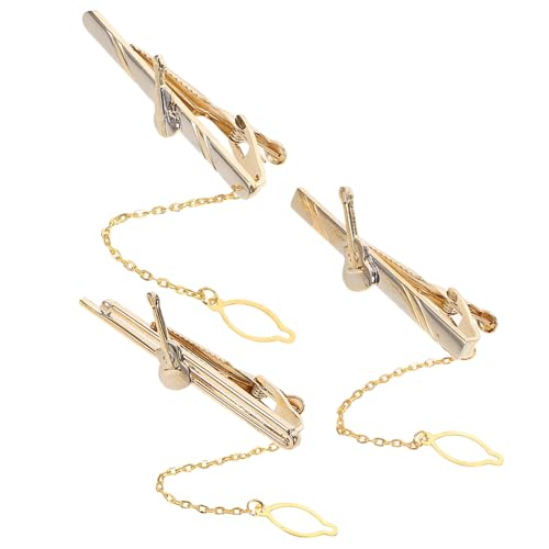 MUCKLILY 1 Satz Eleganter Krawattenclip mit Violin und Gitarrenmotiv Kupferne Krawattenklammer für Geschäftliche Auftritte Konzerte und Besondere Anlässe von MUCKLILY