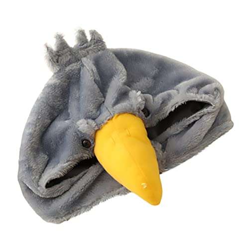 MUCKLILY 1 Stk Tukan-kopfbedeckung Halloween-geschenke Plüsch-vogelkissen Geschenk Für Kinder Kostümhut Für Party Winterliche Skimütze Fischhut Plüsch Und Pp Baumwolle Plüschmütze Karikatur von MUCKLILY