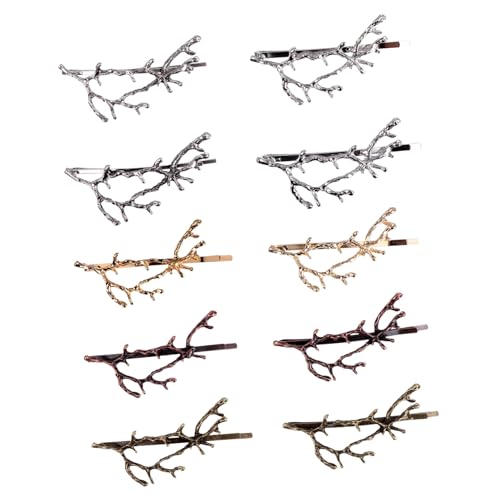MUCKLILY 10stücke Kreative Zweig Geweih Haarnadeln Haarspangen Mädchen Haar-accessoires Zubehör MUCKLILY 10stücke Kreative Zweig Geweih Haarnadeln Haarspangen Mädchen Haar-accessoires Zubehör von MUCKLILY