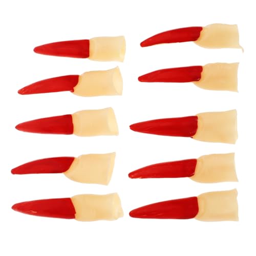 MUCKLILY 10stücke Teiliges Wiederverwendbare Hexenfinger Für Halloween Gruselige Fake-finger Zubehör Für Halloween-partys Cosplay Und Gruselige Events von MUCKLILY