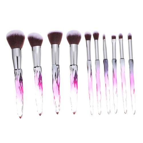 MUCKLILY 10stücke Professioneller Make-up-pinsel-set Für Damen Inklusive Eyeliner-pinsel Und Puderpinsel Für Grundierung Und Täglichen Gebrauch von MUCKLILY
