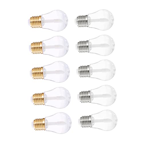 MUCKLILY 10stücke Leere Lipgloss Rohre Birnenförmig Lip Balm Rohr Mini Lip Gloss Behälter Transparente Lipgloss-tuben Mit Stab Für Reisen Und Täglichen Gebrauch Aus Abs-material von MUCKLILY