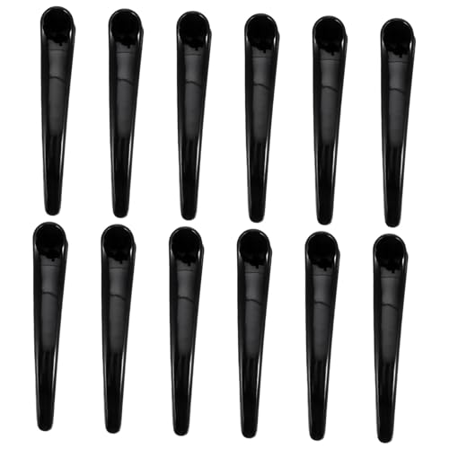 MUCKLILY 12 Stück Teiliges Acryl Haarklammer Damen Leichte Stabile Duckbill Clips Rutschfest Vielseitig für Haarstyling und Alltag für Frauen und Mädchen von MUCKLILY