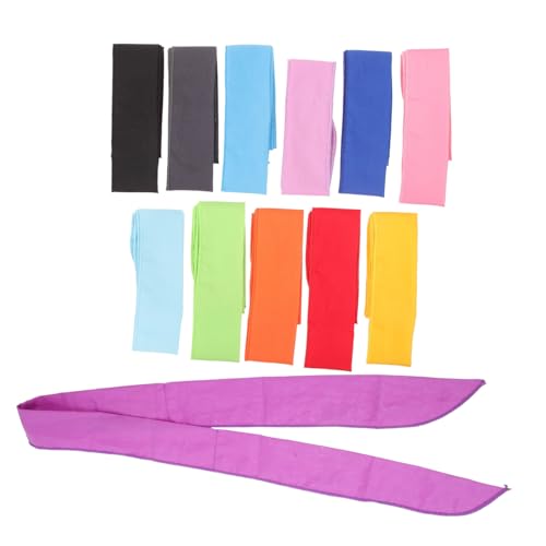 MUCKLILY 12 Stück Teiliges Kühlendes Halstuch aus Polyester-baumwoll-mix Schnelltrocknend Atmungsaktiv und Angenehm Vielseitig Einsetzbar als Nackenbandana für Herren und Damen bei von MUCKLILY