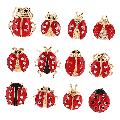 MUCKLILY 12Stücke Teiliges Set Cartoon Brosche Delicate Insect Brosche für Frauen Damen Kreative Mode Accessoires für Kleider Taschen MUCKLILY 12Stücke Teiliges Set Cartoon Brosche Delicate Insect Brosche für Frauen Damen Kreative Mode Accessoires für Kleider Taschen von MUCKLILY