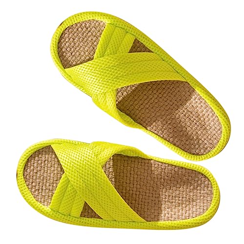MUCKLILY 1Paar Damen Hausschuhe Weichem Material Rutschfeste Wiederverwendbare Pantoffeln für Zuhause Leichte Bequeme Slipper Fluoreszierendem für Reisen Gäste MUCKLILY 1Paar Damen Hausschuhe Weichem Material Rutschfeste Wiederverwendbare Pantoffeln für Zuhause Leichte Bequeme Slipper Fluoreszierendem für Reisen Gäste von MUCKLILY