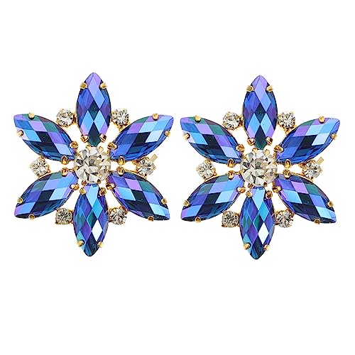 MUCKLILY Schuh Blumen Clip Schuhschmuck Für Hochzeit Abnehmbare Strass Schuhschnalle Dekoration Für Hochzeits-accessoires Damen Schuhanstecker Und Weitere von MUCKLILY