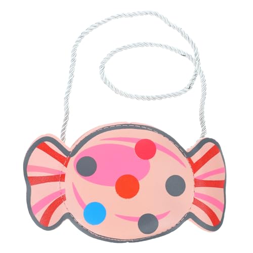 MUCKLILY 1Stück Candy Shaped Umhängetasche Süße Mini Bonbonform Praktische Geldbörse für Leicht Tragbar Perfektes Accessoire von MUCKLILY