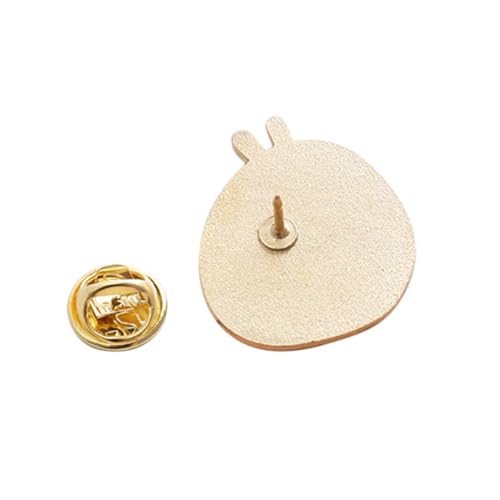 MUCKLILY Kawaii Cartoon Ramen Brosche Niedliche Emaille Brosche in Dunkelrot Vielseitiges Ansteckabzeichen Für Kleidung Jacken Und Taschen Für Geschenke Zu Besonderen Anlässen Für von MUCKLILY